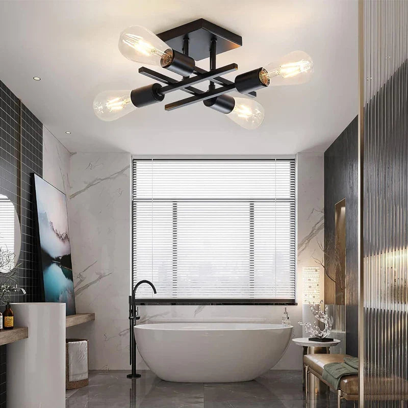 Orliven - Nordic 4-Light Ceiling Lamp E27