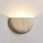 Bento LED Wandlamp | Travertin, Inclusief G9 LED-lamp
