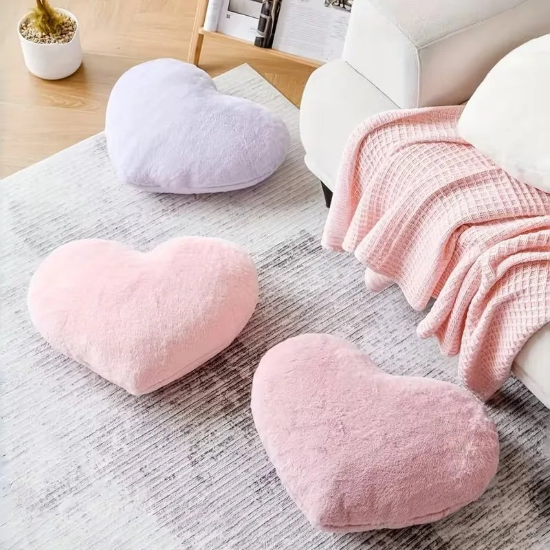 Roselinde – Pink Heart Decorative Pillow 30x40CM