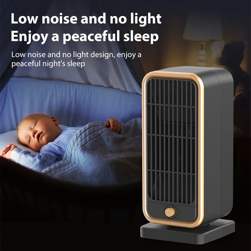Isyra - 500W Portable Electric Heater PTC with Fan