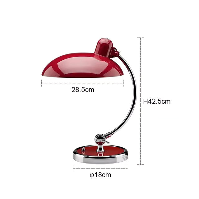 Belo Table Lamp | Bauhaus-Inspired Curved Metal Design