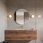Bello Globe Wall Lamp | Minimalist Opal Glass Design