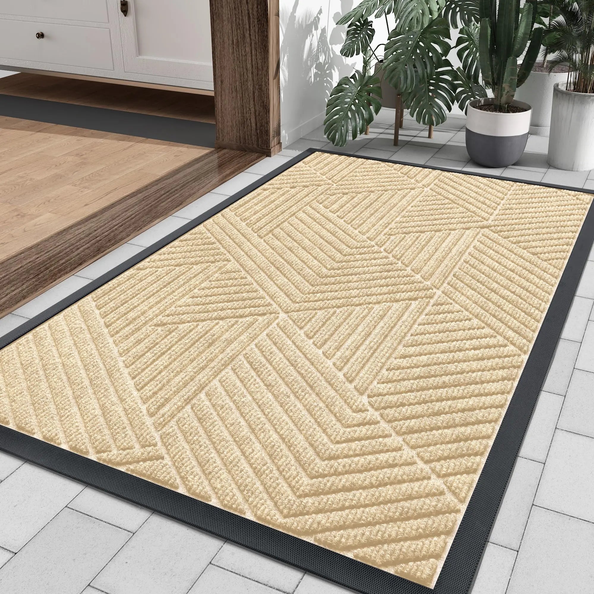 Koran - Non-slip Absorbent Door Mat Indoor Outdoor