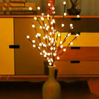 Thalina – White LED Birch Branch Lighting on Battery