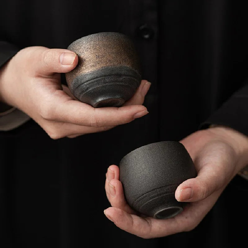 Bento Espresso Cups | Handcrafted Stoneware, Dishwasher Safe