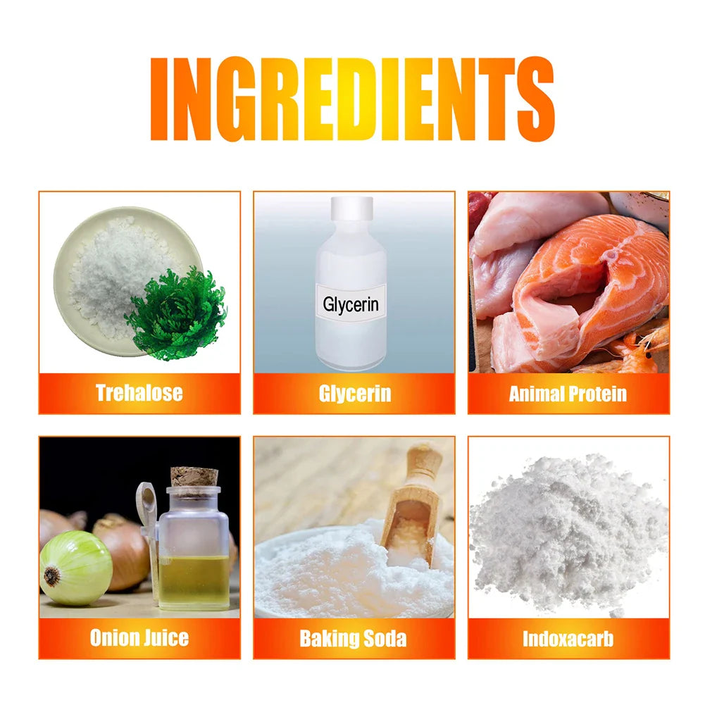 Exora Gel - Cockroach Gel Bait with Natural Ingredients for Indoor Use