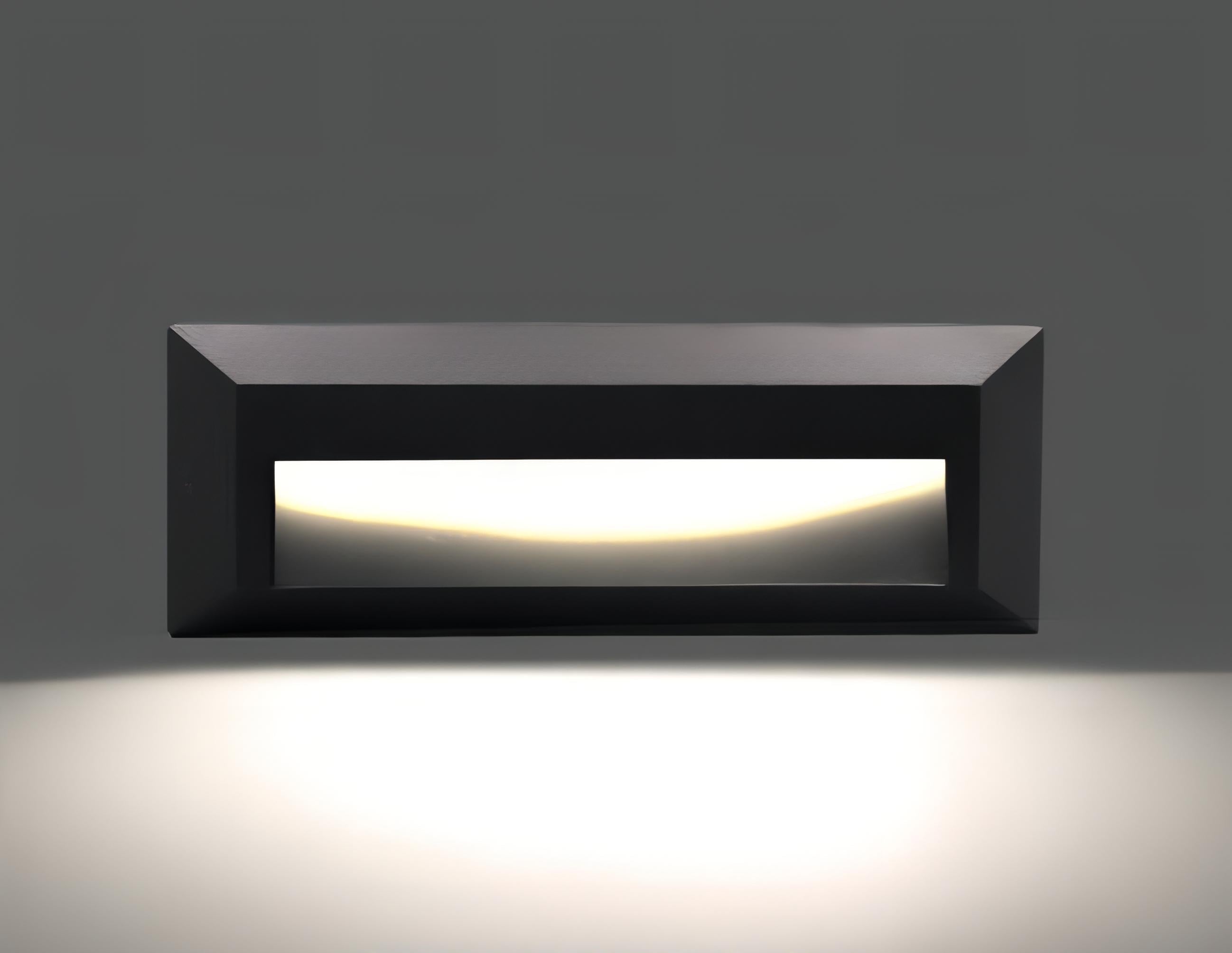 Velorin – LED rectangular wall lamp for staircase lighting