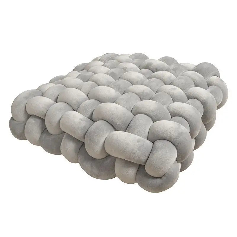 Alvèra – Woven Knot Decorative Pillow Square