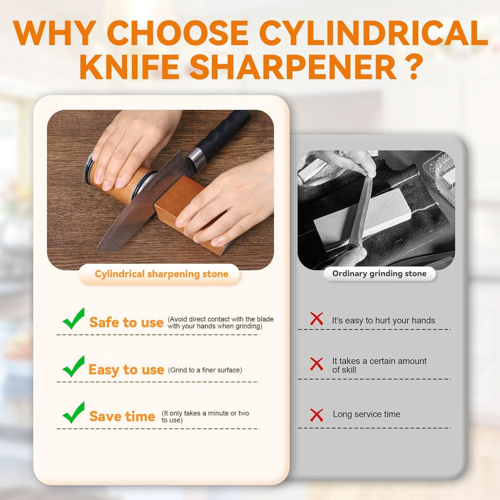 Orion - Professional Knife Sharpener with Diamond Coating for Precise Sharpening