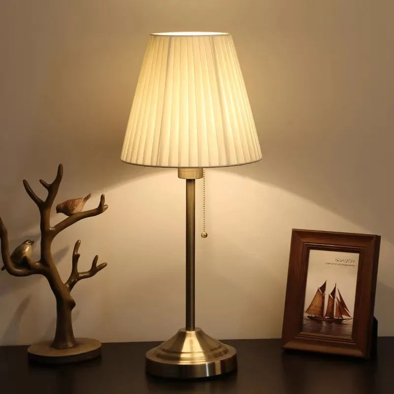 Veloura - Luxurious Metal Table Lamp in American Style