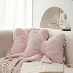 Belloura - Soft Bow Decorative Pillow Washable