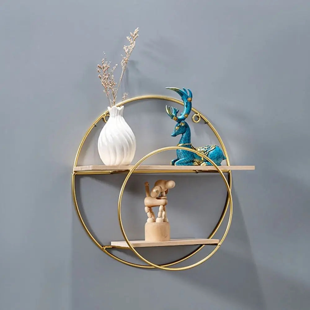 Decorative Wall Shelf, Wall Mounted, Multi Level, Display Shelf