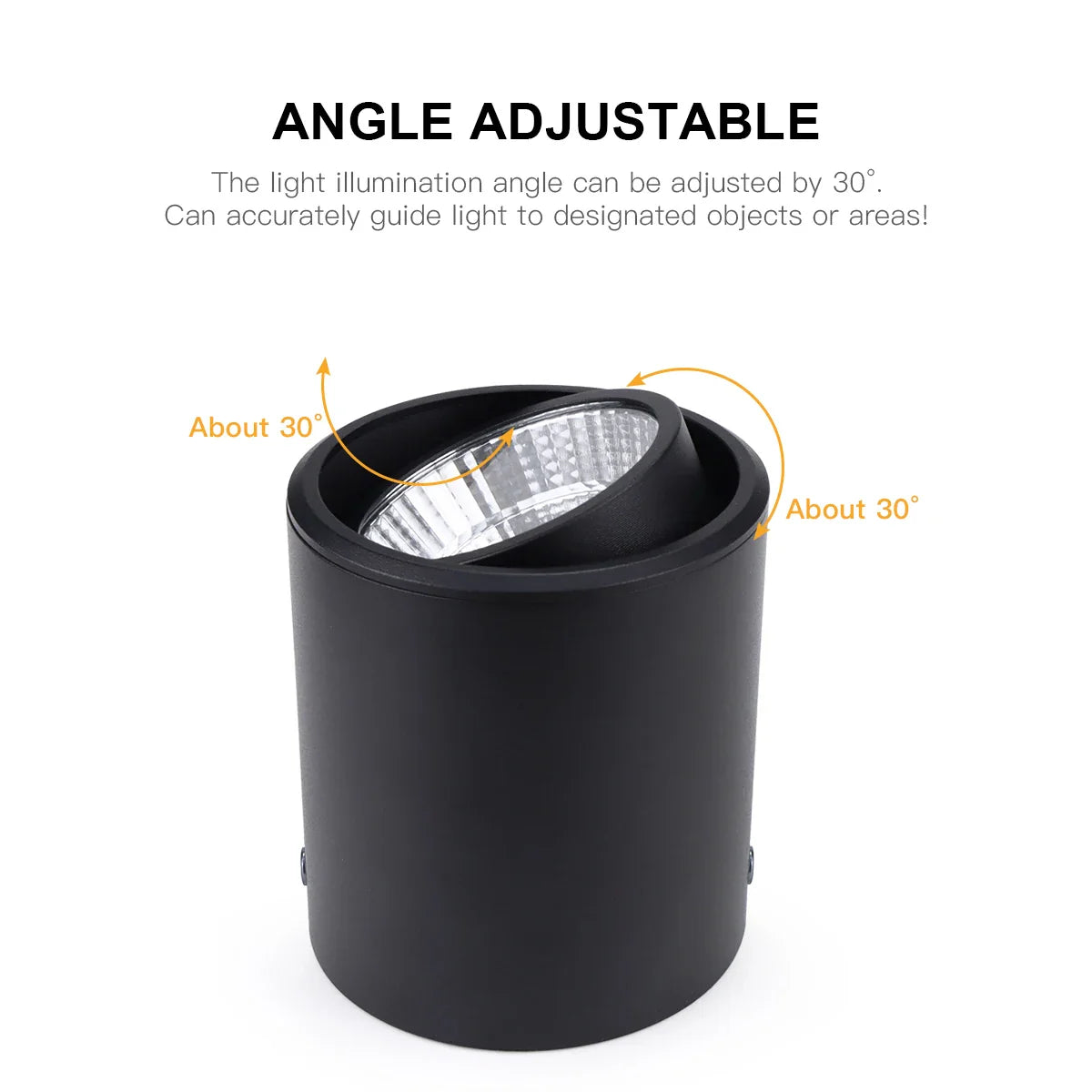Durelio – 30 Degree LED Spot Surface Mounted Ceiling Lamp 7W 12W