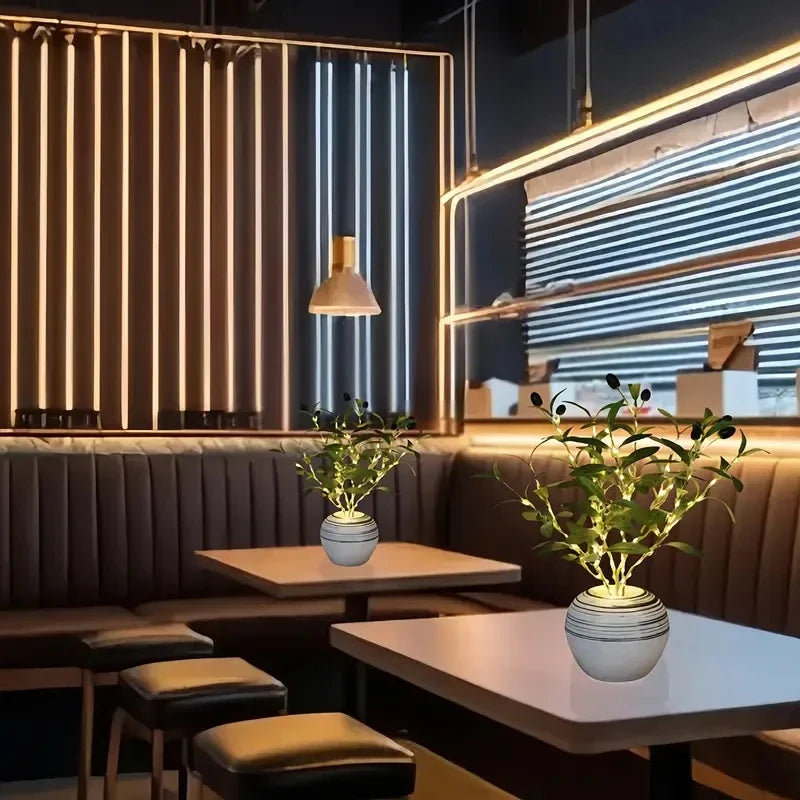 Norellia – LED Olive Branches Ambient Lighting on Battery