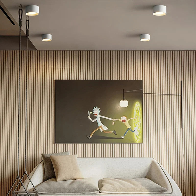Birelio – Modern LED Ceiling Lamp Cylinder Spotlight