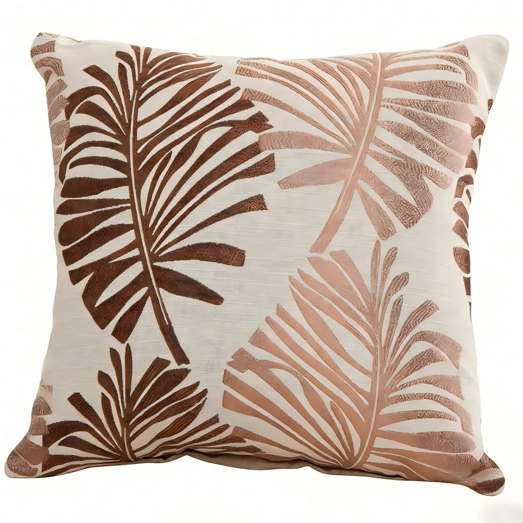 Palmira - Palm Tree Linen Cushion Cover 45x45cm