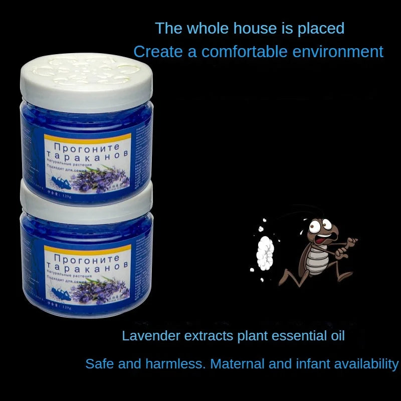 Bravinox – Reusable Cockroach Box with Poison Powder and Bait