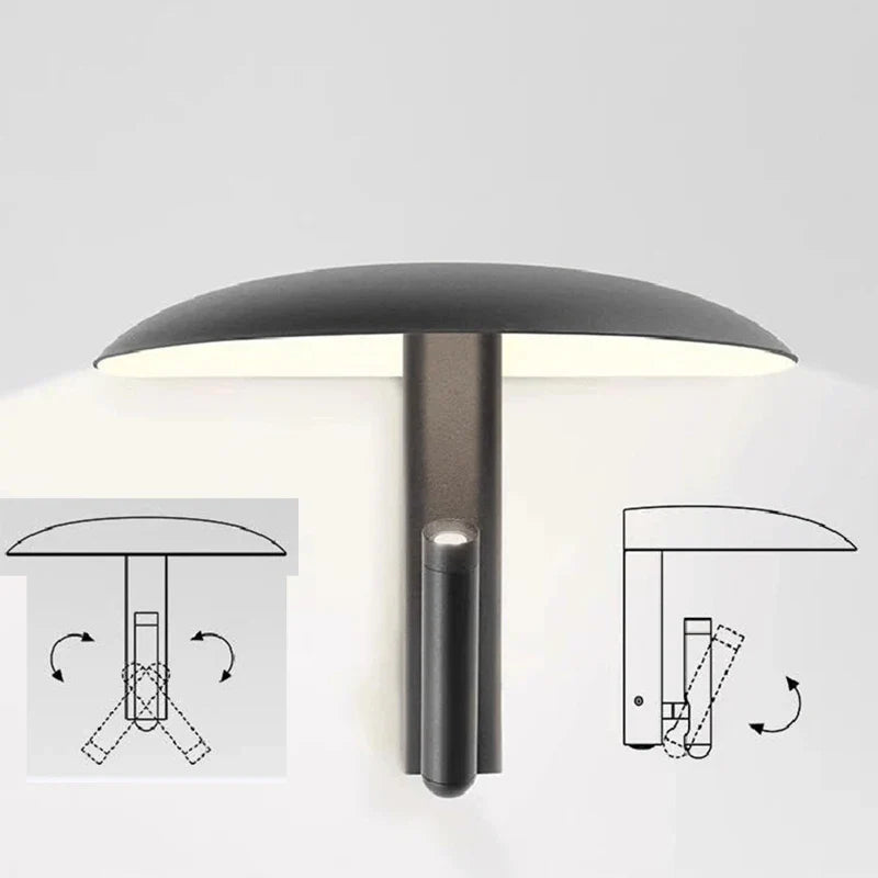 Norela – Minimalist Mushroom Wall Lamp