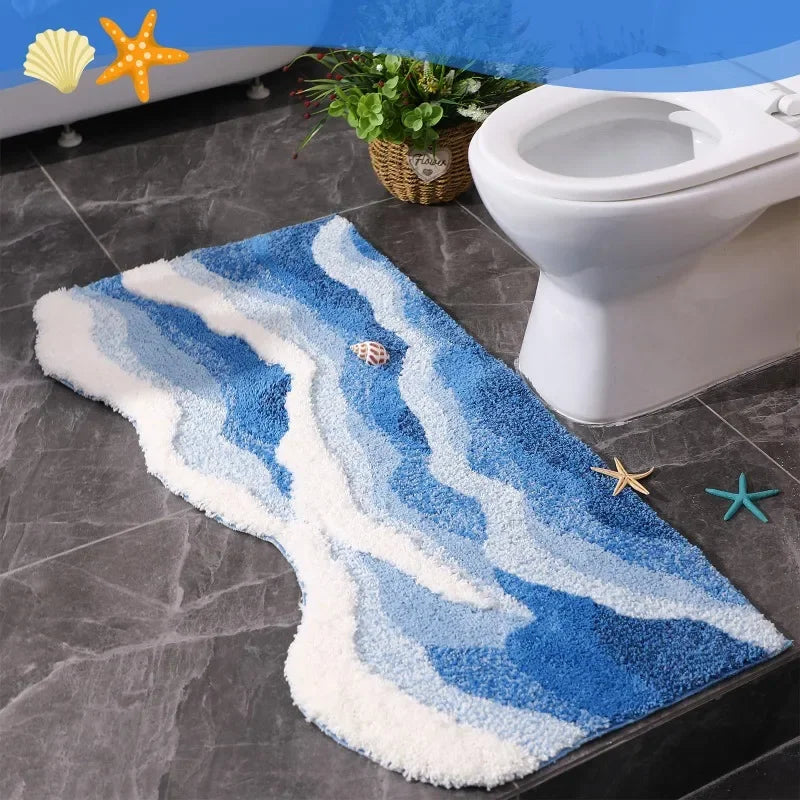 Waven - Wave Tufted Carpet Non-Slip Plush Rug