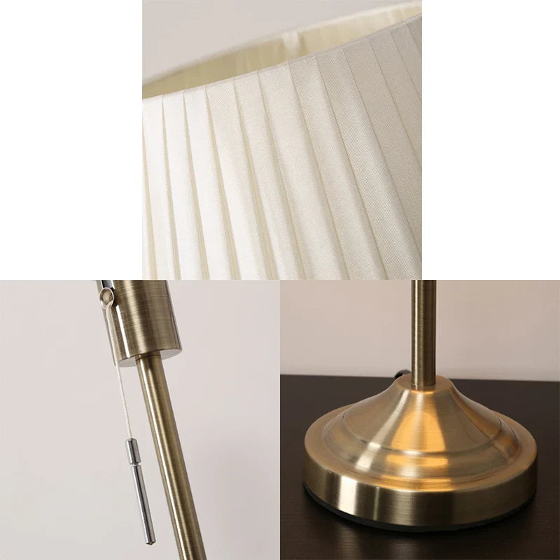 Veloura - Luxurious Metal Table Lamp in American Style