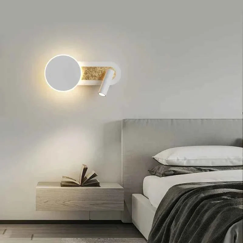 Bela Wall Light | Modern Nordic Dual LED Design, Adjustable Spotlight