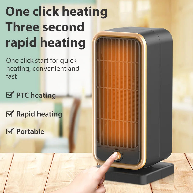 Isyra - 500W Portable Electric Heater PTC with Fan