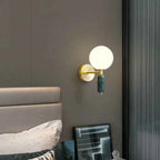 Bela Wall Lamp | Marble & Glass, Soft Ambient Lighting