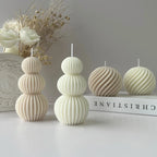 Auralithis - Creative Geometric Scented Candle Golf Ball Design Decoration