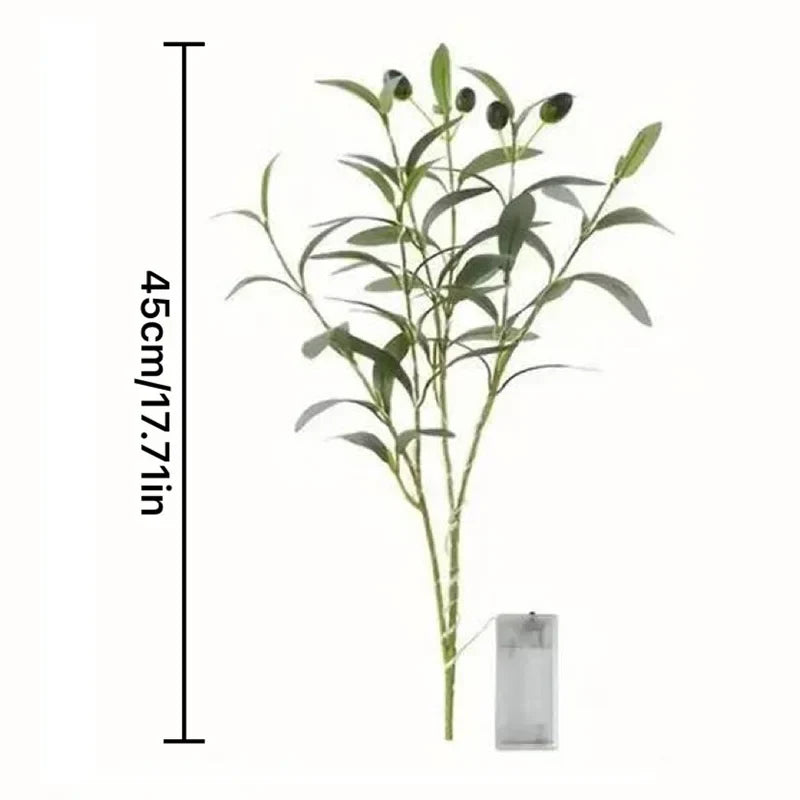 Norellia – LED Olive Branches Ambient Lighting on Battery