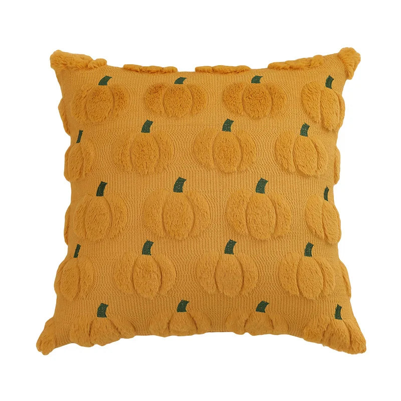 Caveron - Plush Pumpkin Decorative Pillow Cover 45x45cm