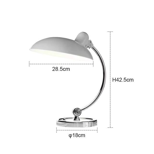 Belo Table Lamp | Bauhaus-Inspired Curved Metal Design