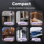 Zenvaro – 360° Rotatable Wifi Mini Security Camera With Night Vision
