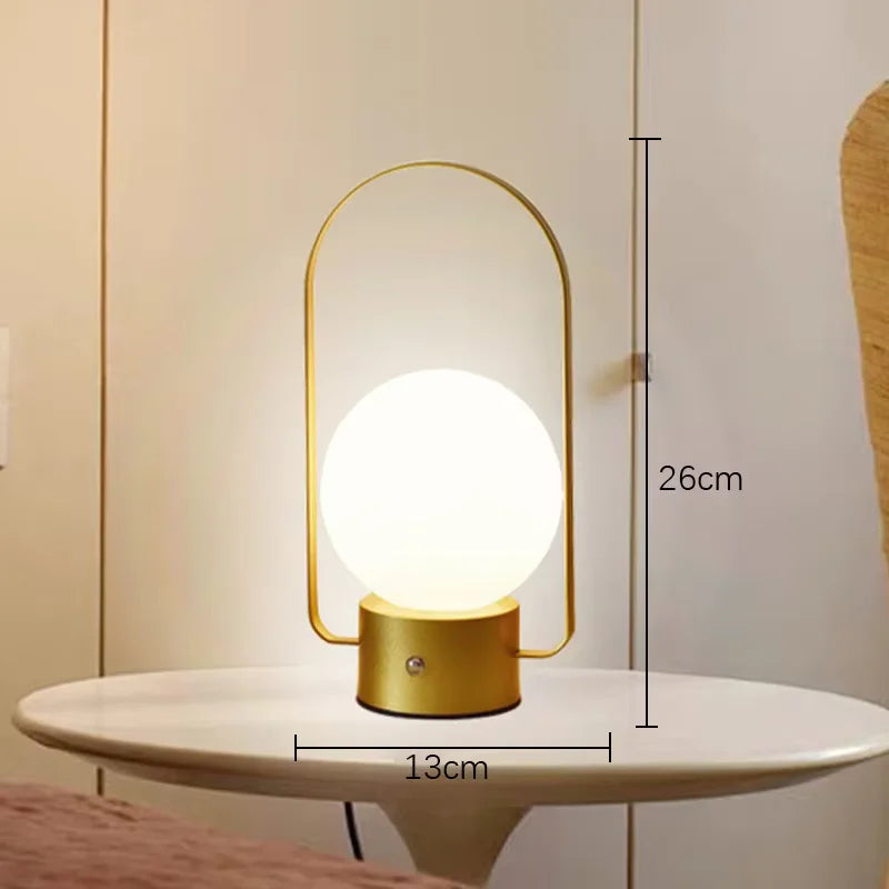 Lumynia - Scandinavian LED Table Lamp Rechargeable Hanging and Portable