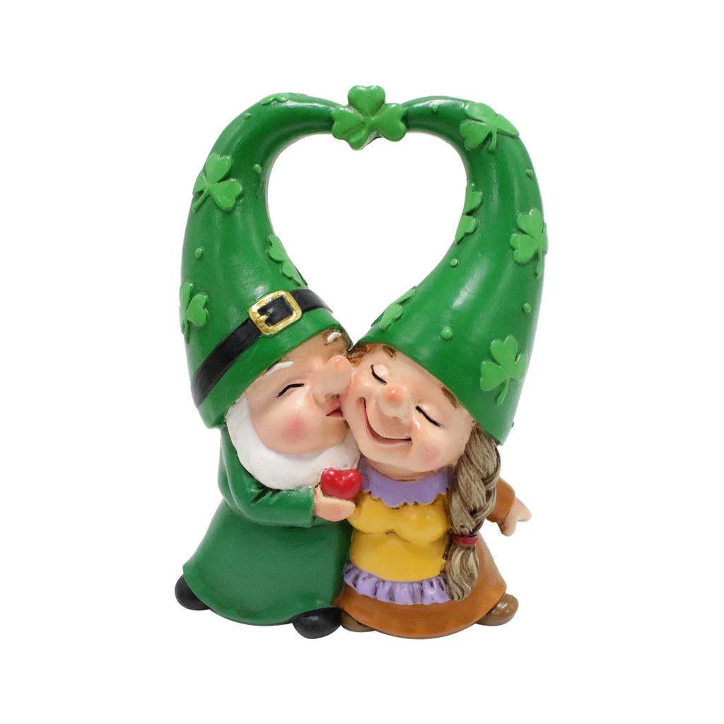 Sabinae - Gnome Figurine Love Couple Handmade from Resin for Garden and Celebration Decoration