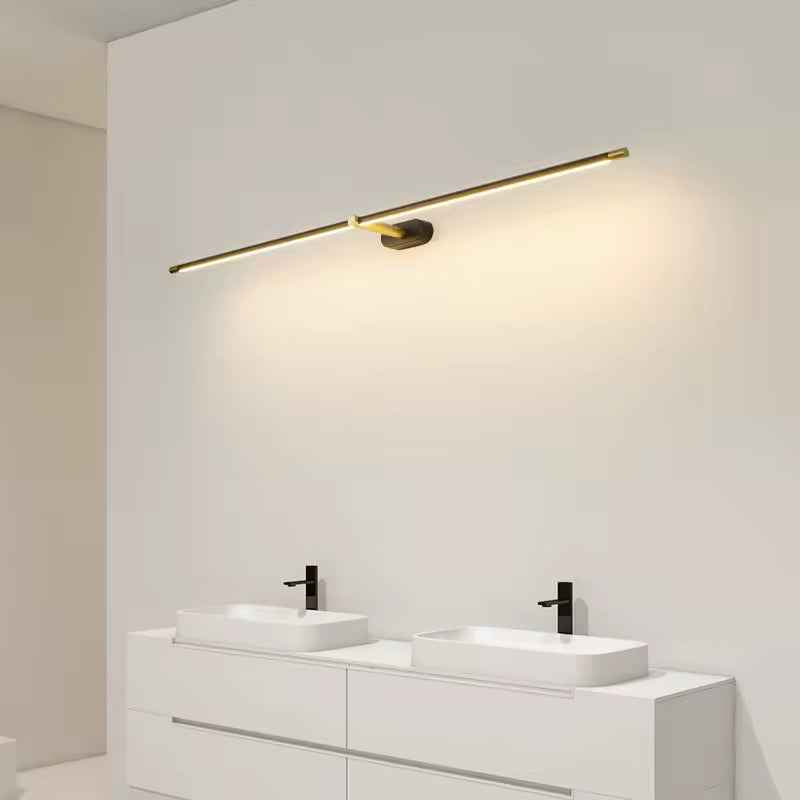 Lino LED Wandlamp | Ultra Slank Aluminium, Warm Wit Licht