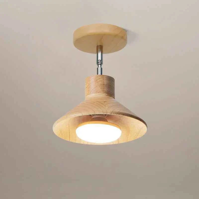 Boreal Ceiling Lamp | Natural Timber, Soft Ambient Light
