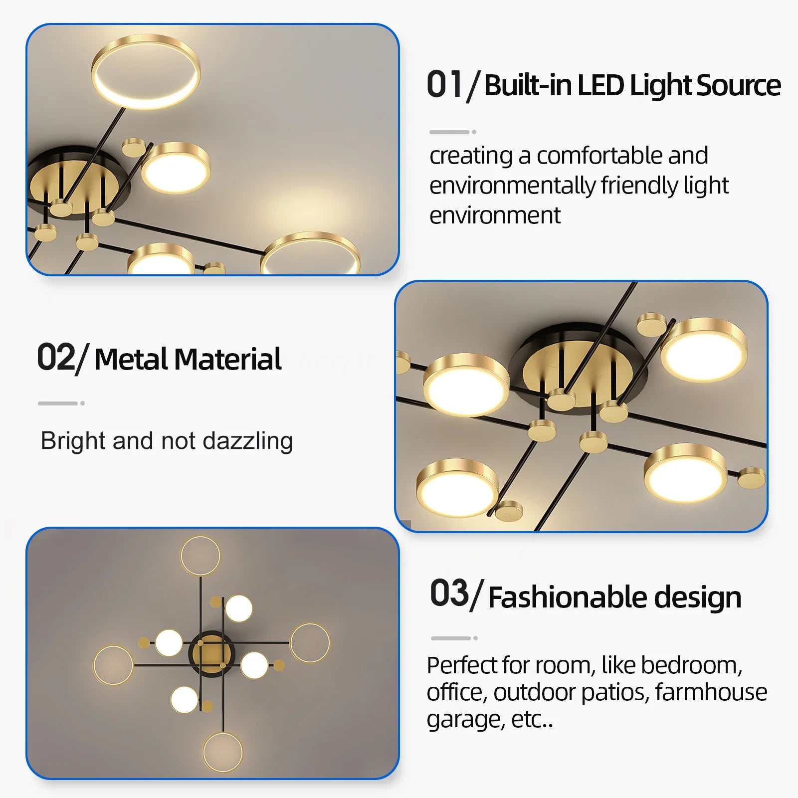 Calyrex - Modern Pendant Chandelier Color Change