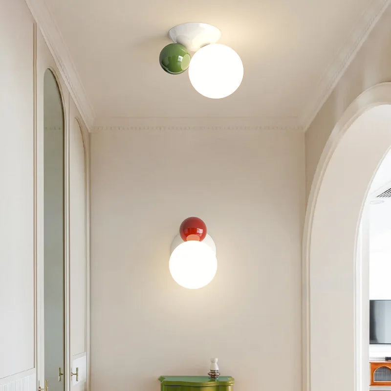 Solvéra – Nordic LED Wall Lamp Cream Style Children's Room