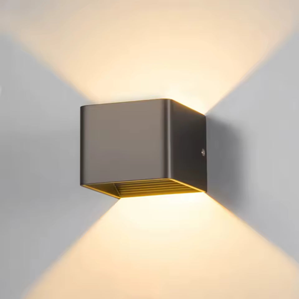 Bello LED Wandlamp | Up & Down Verlichting, Metaal & Acryl