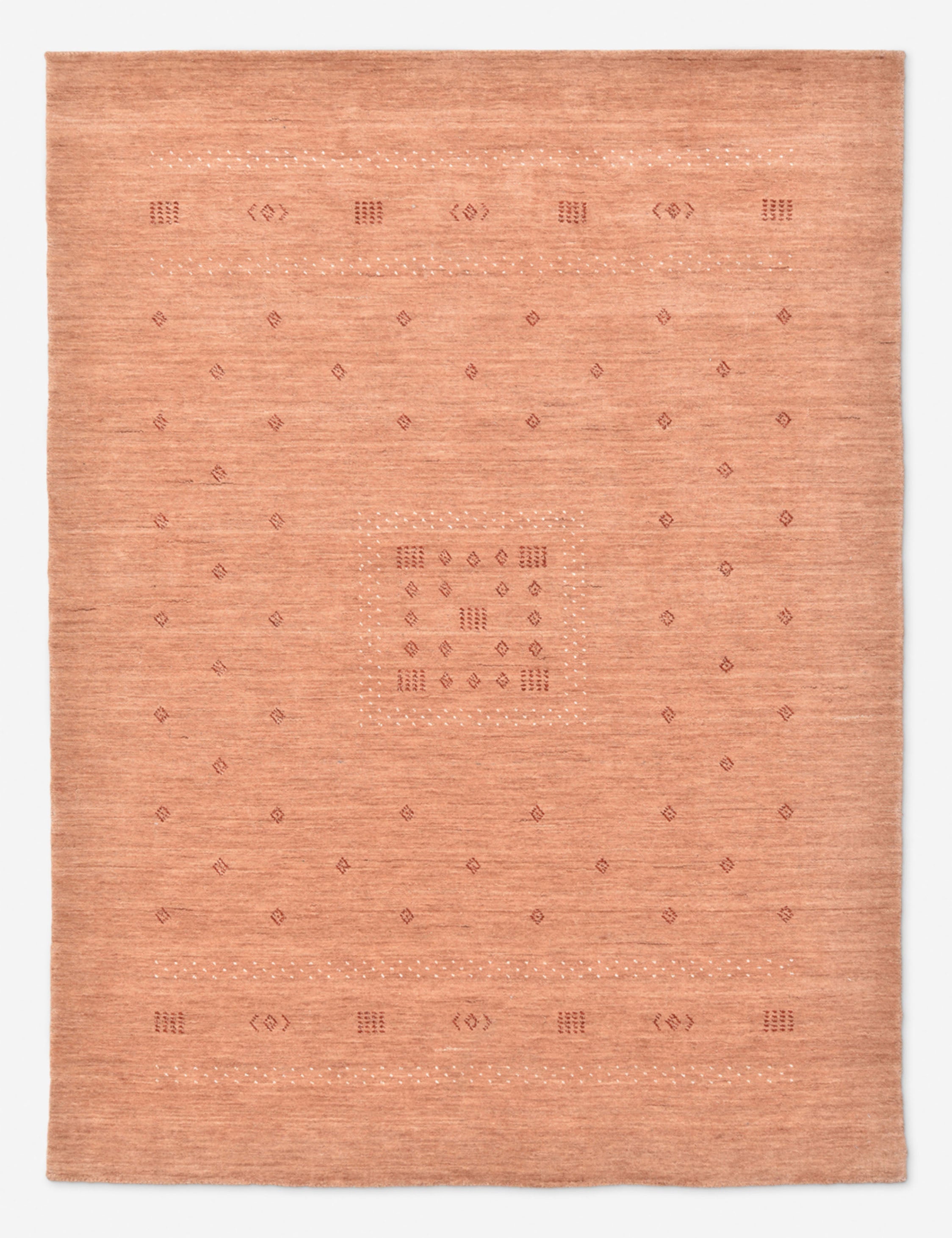 Cyrena Wool Rug | Hand-Loomed, Geometric Design
