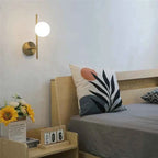 Bela Wall Light | Modern Dual-Globe, Gold Finish