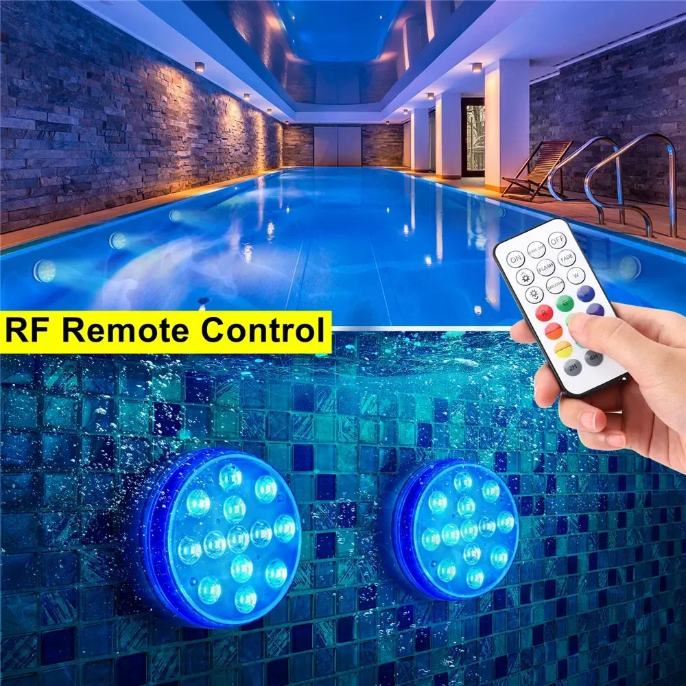 Dunavix - RGB Underwater Lamp With Remote Control IP68