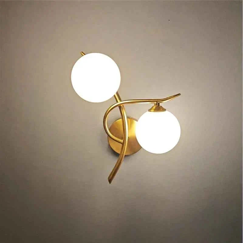 Luna Wall Light | Nordic Dual Globe, Warm Ambient Glow