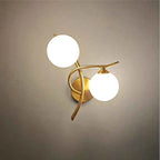Luna Wall Light | Nordic Dual Globe, Warm Ambient Glow