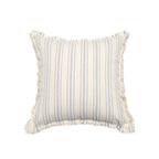 Bela Jacquard Kussenhoes | Luxe Textuur met Fijne Franje Details