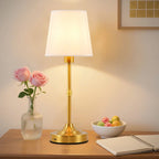 Aurelia - Wireless Table Lamp with Rechargeable Battery and Touch Brightness Control