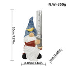 Soraya - Gnome Garden Statue with Rain Gauge made of Resin