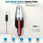Zenvoro – Cordless Car Vacuum Cleaner with Powerful Suction