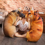 Barkley – 3D Dog Head Decorative Pillow