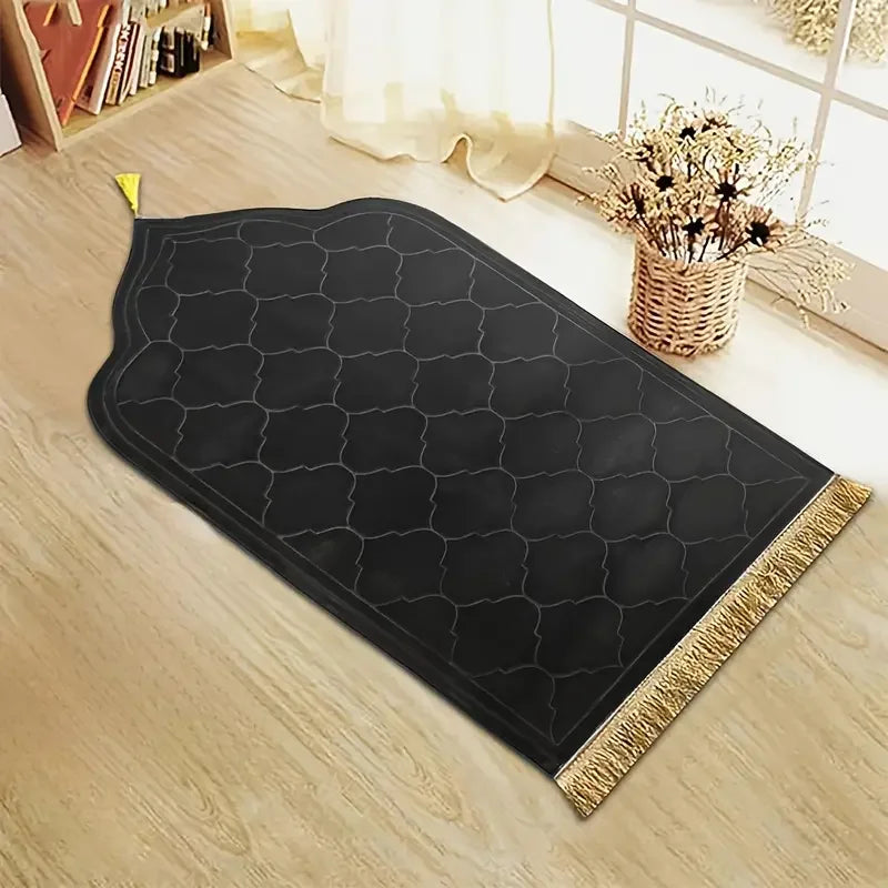 Zareen - Thick Prayer Mat Non-Slip Soft Flannel Mat